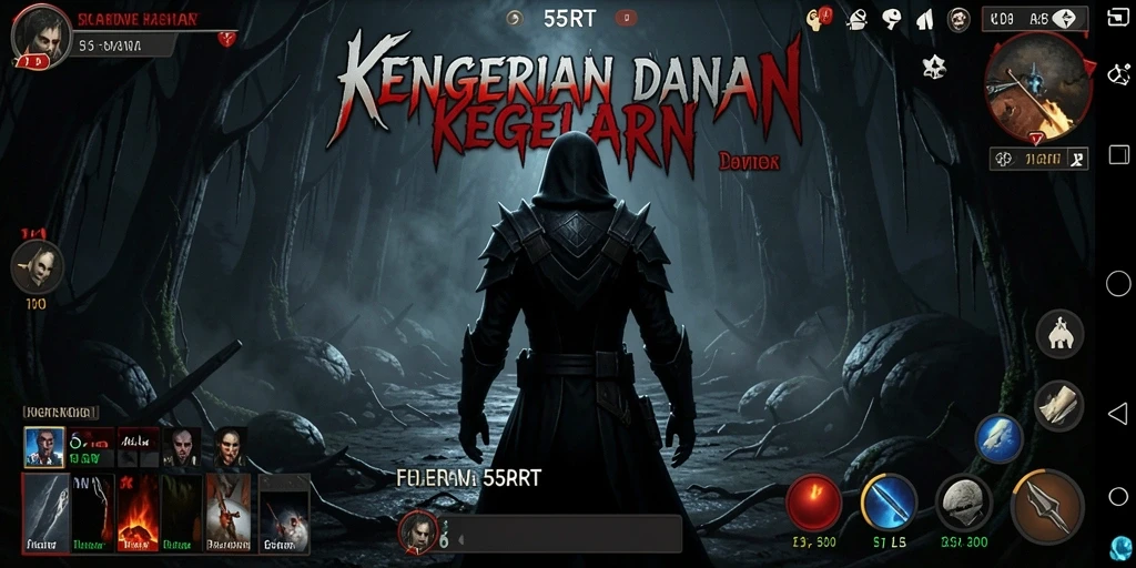 Gameplay menegangkan di dunia kegelapan 55RT.