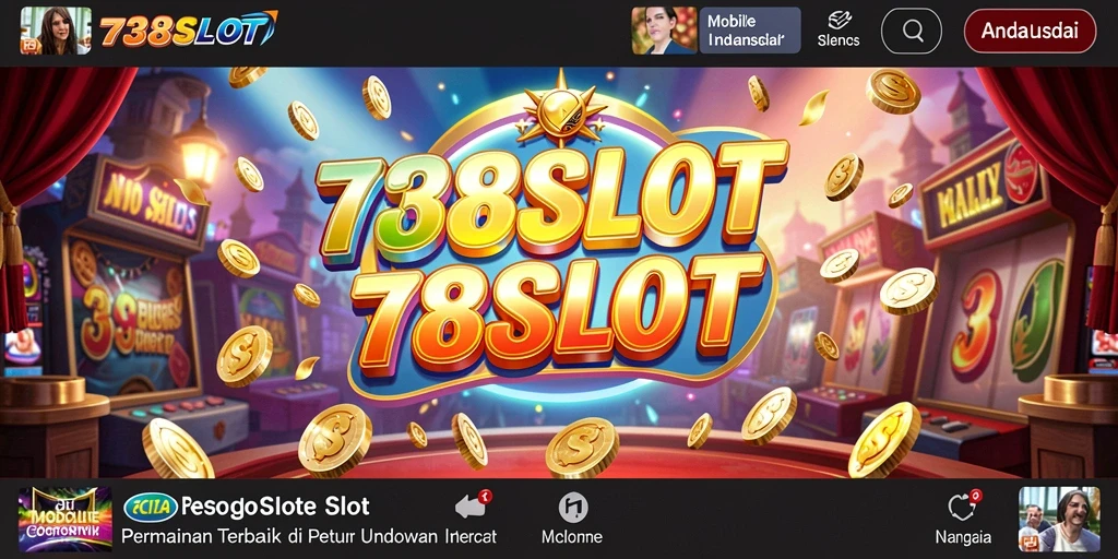 Tampilan permainan Slot yang menarik dan mengasyikkan di 738SLOT.