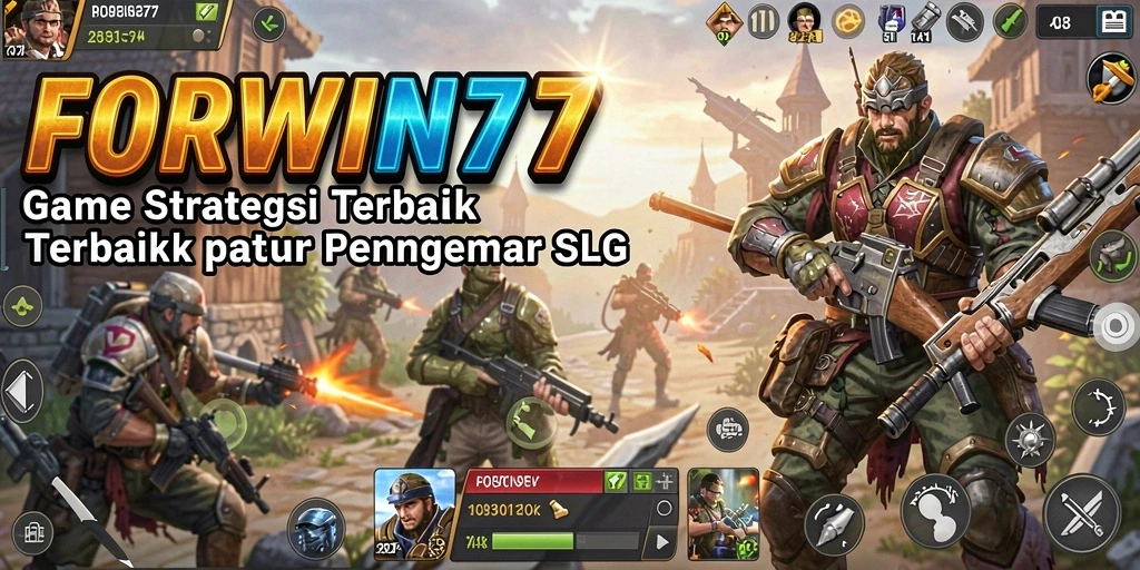 Tampilan gameplay mendebarkan dari FORWIN77 yang penuh strategi.