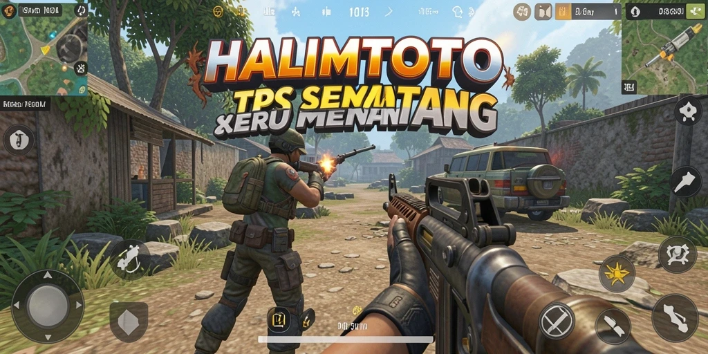 Gameplay seru dan aksi mendebarkan dari HALIMTOTO.