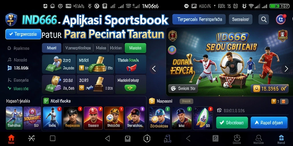 Tangkapan layar gameplay menunjukkan pengalaman taruhan brilian di IND666.