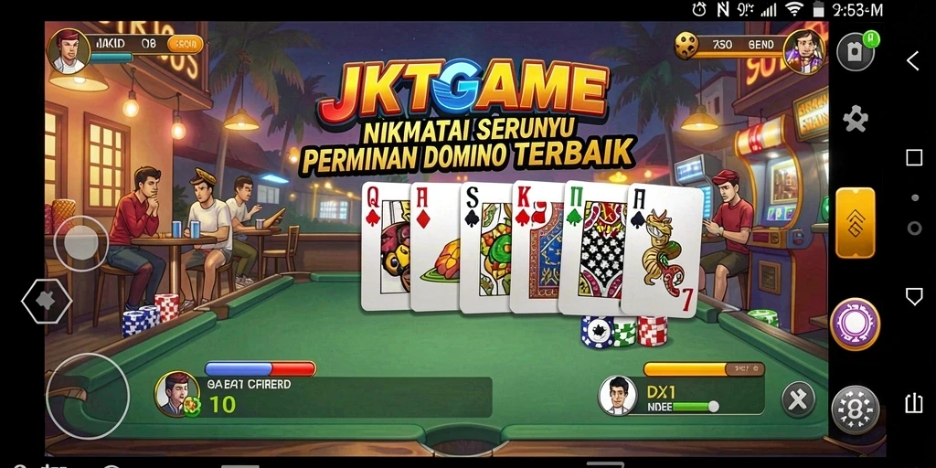 Tampilan gameplay JKTGAME yang menarik dan penuh warna.