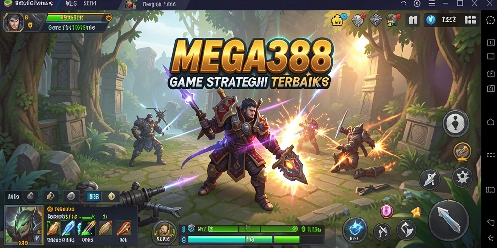 Gameplay menarik di MEGA388 saat membangun strategi SLG.