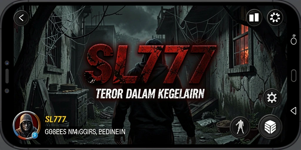 Screenshot gameplay SL777 dengan suasana mencekam dan misterius.
