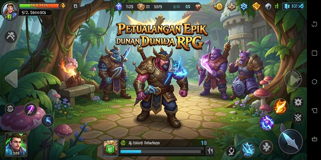 Tampilan gameplay VC55 dengan karakter dan pertarungan yang menarik.