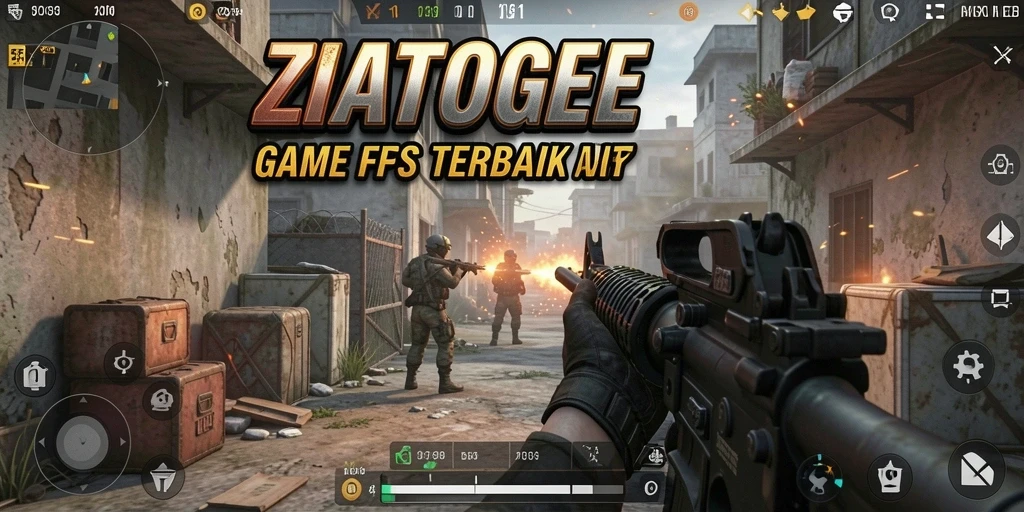Gameplay ZIATOGEL yang intens dan mendebarkan.