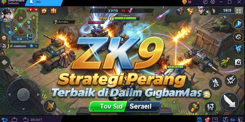 Tampilan gameplay menarik dari ZK9 dengan aksi pertempuran hebat.